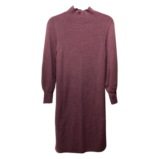 Dress Sweater By Banana Republic In Maroon, Size: Sp