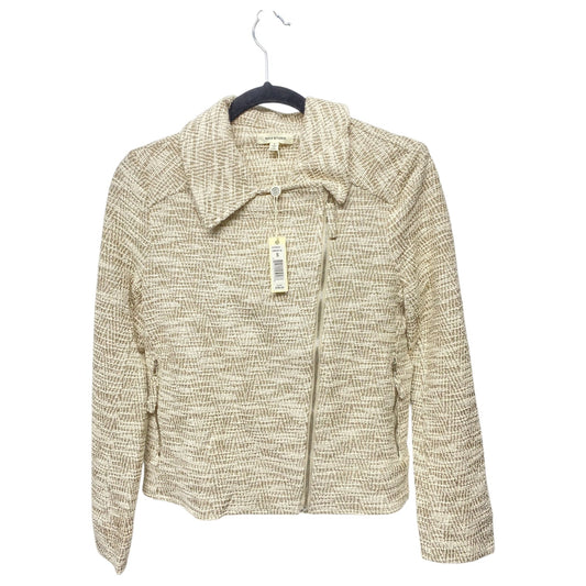 Jacket Other By Max Studio In Cream & Tan, Size: S