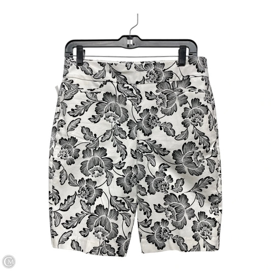 Shorts By Chicos In Floral Print, Size: S