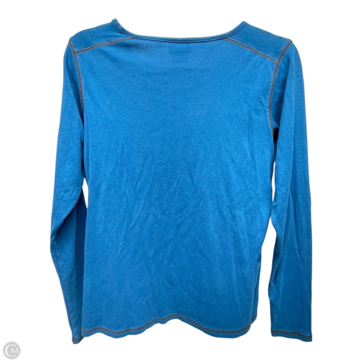 Top Long Sleeve By Ariat In Blue, Size: L