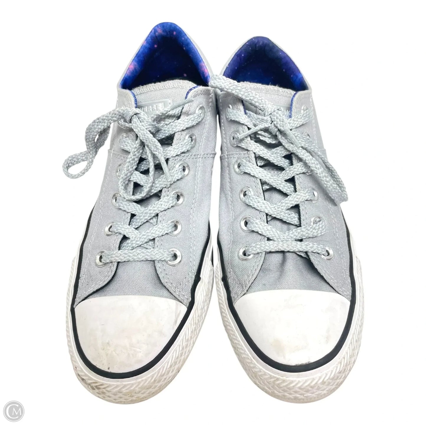 Shoes Sneakers By Converse In Silver, Size: 8