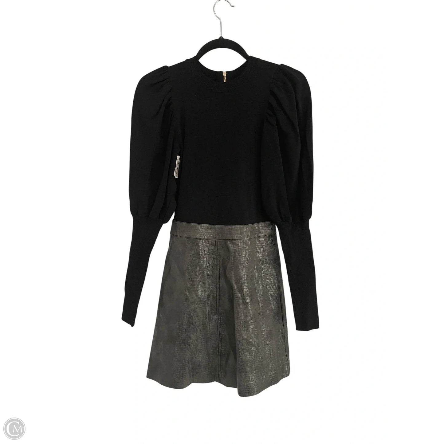 Dress Casual Short By Ted Baker In Black & Grey, Size: 0