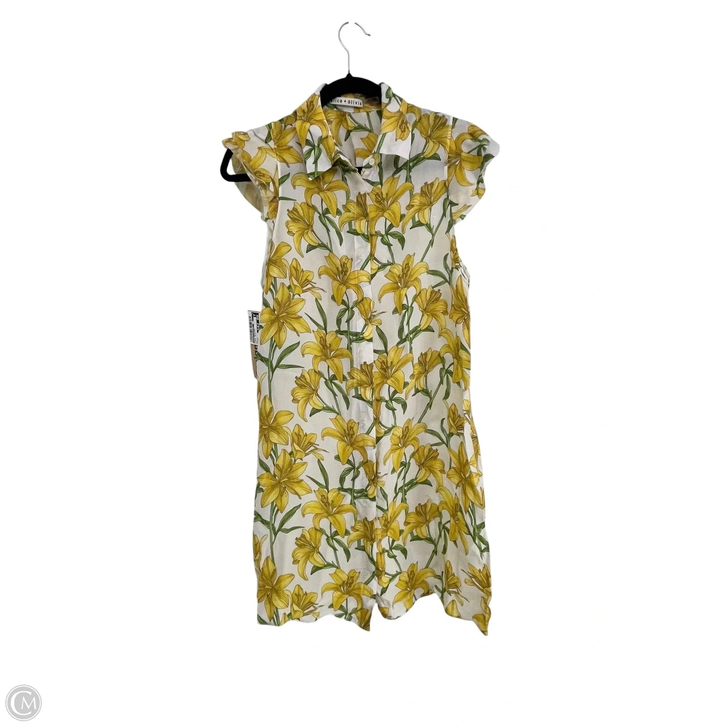 Dress Designer By Alice + Olivia In Floral Print, Size: Sp
