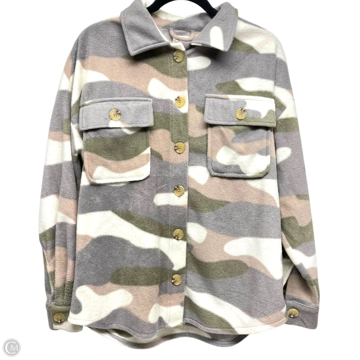 Coat Other By Pink Rose In Camouflage Print, Size: M