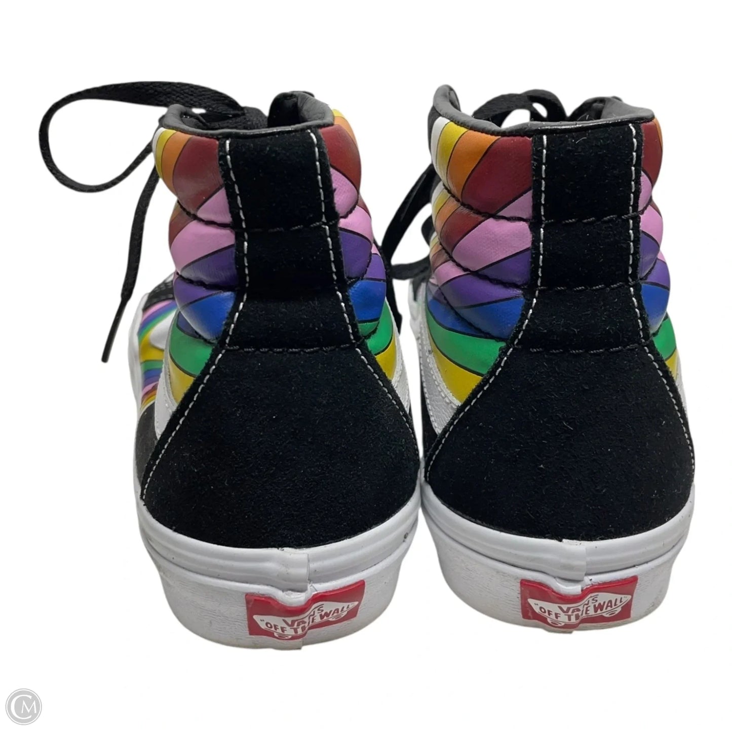 Shoes Sneakers By Vans In Multi-colored, Size: 9