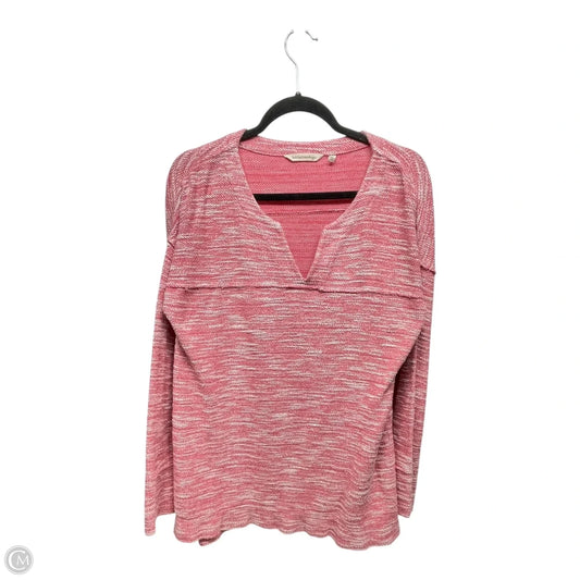 Sweater By Soft Surroundings In Pink, Size: S