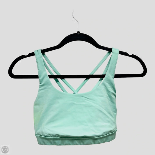 Athletic Bra By Lululemon In Green, Size: 6