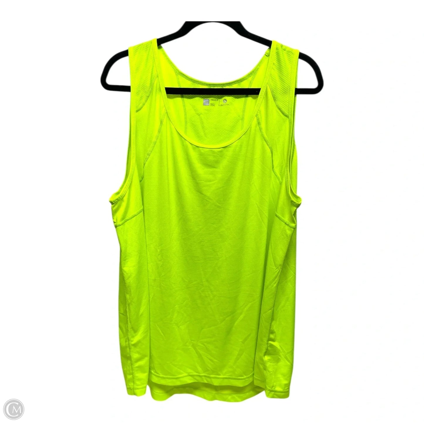 Athletic Tank Top By Xersion In Yellow, Size: 3x