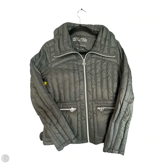 Jacket Puffer & Quilted By Michael By Michael Kors In Grey, Size: S