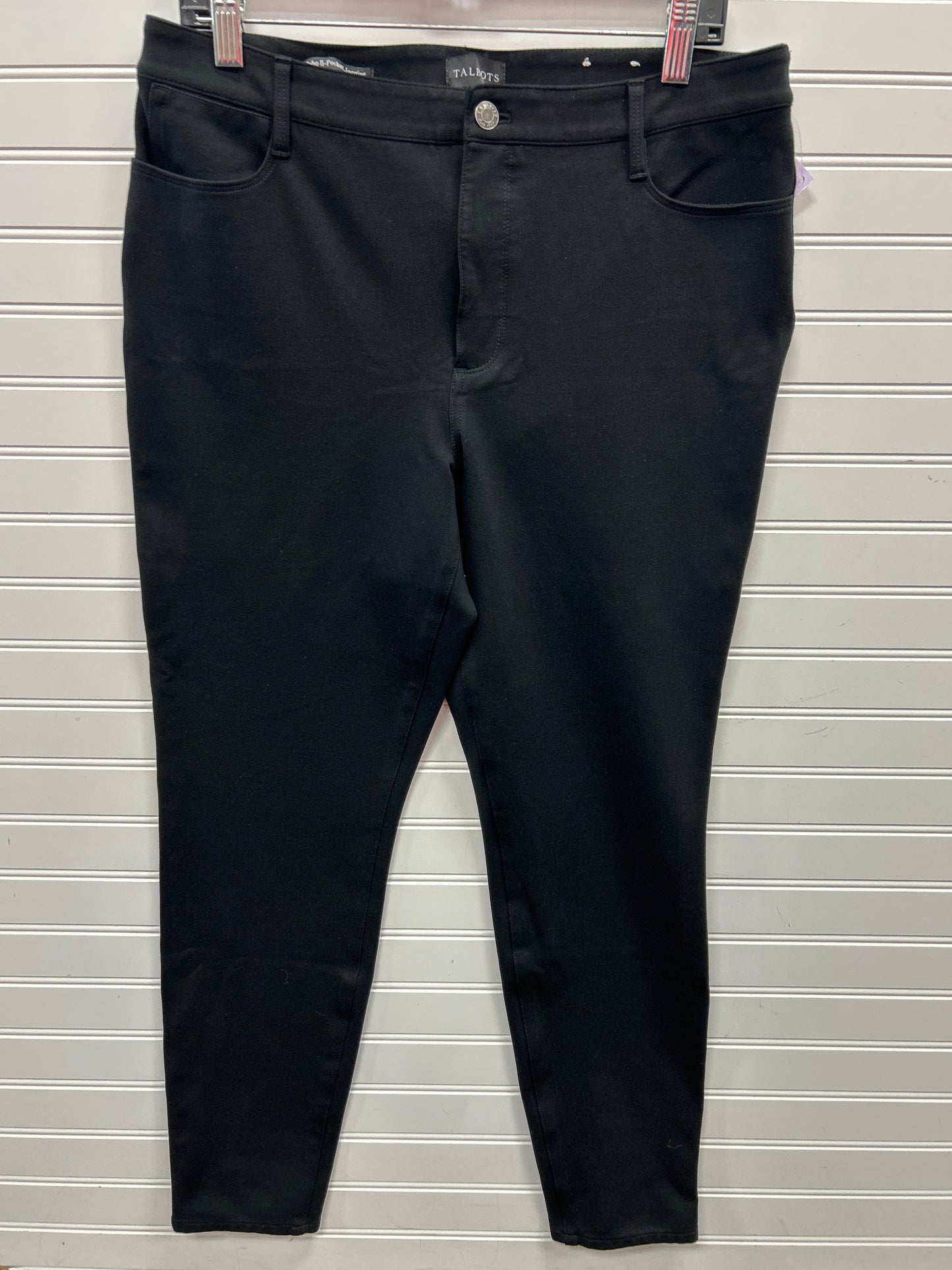 Pants Dress By Talbots In Black, Size:12