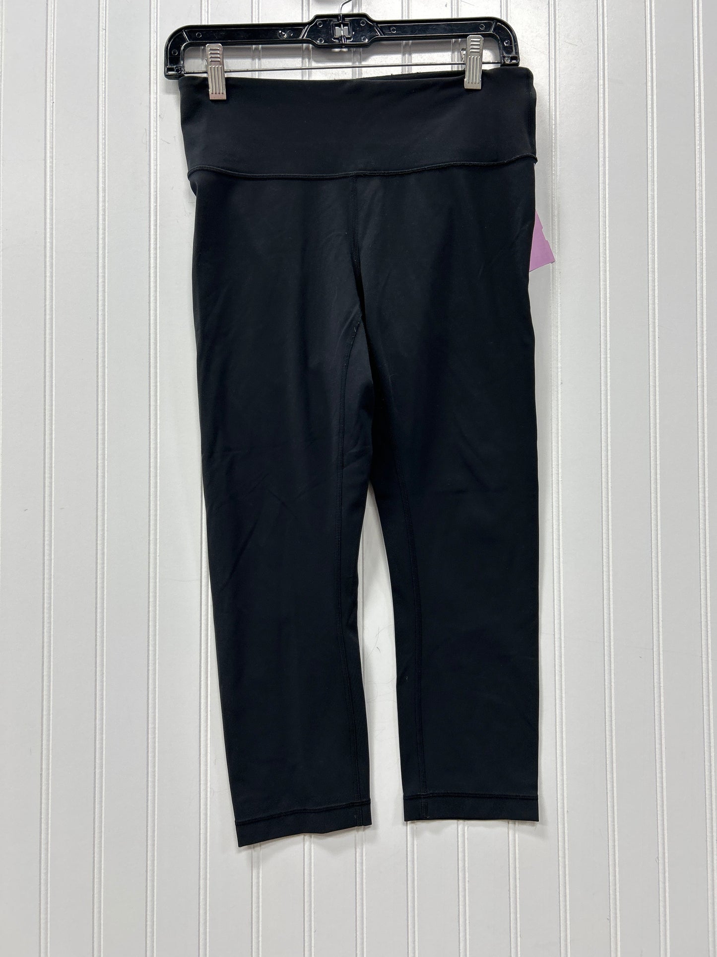 Athletic Leggings Capris By Lululemon In Black, Size:6