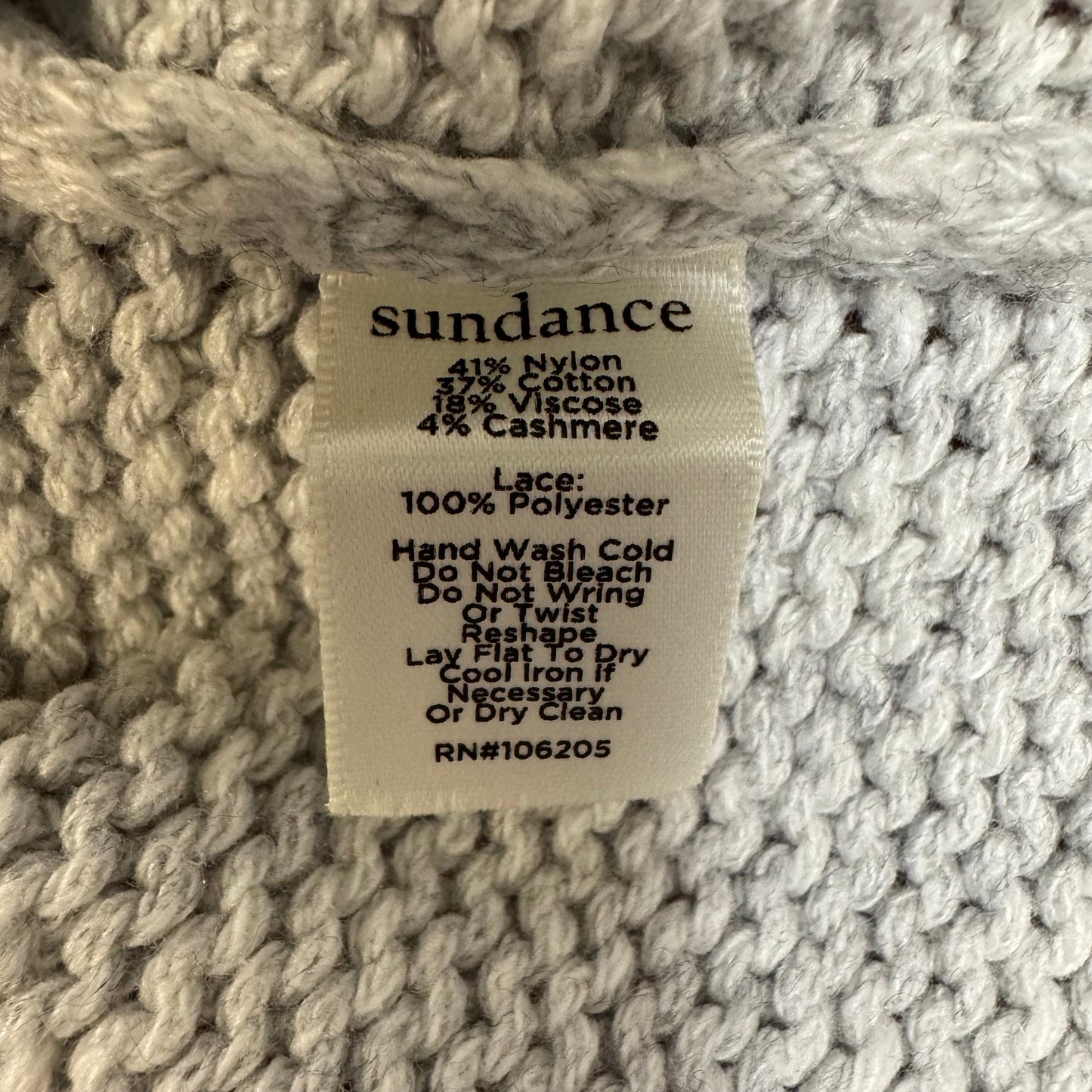 Sweater By Sundance In Grey, Size: M