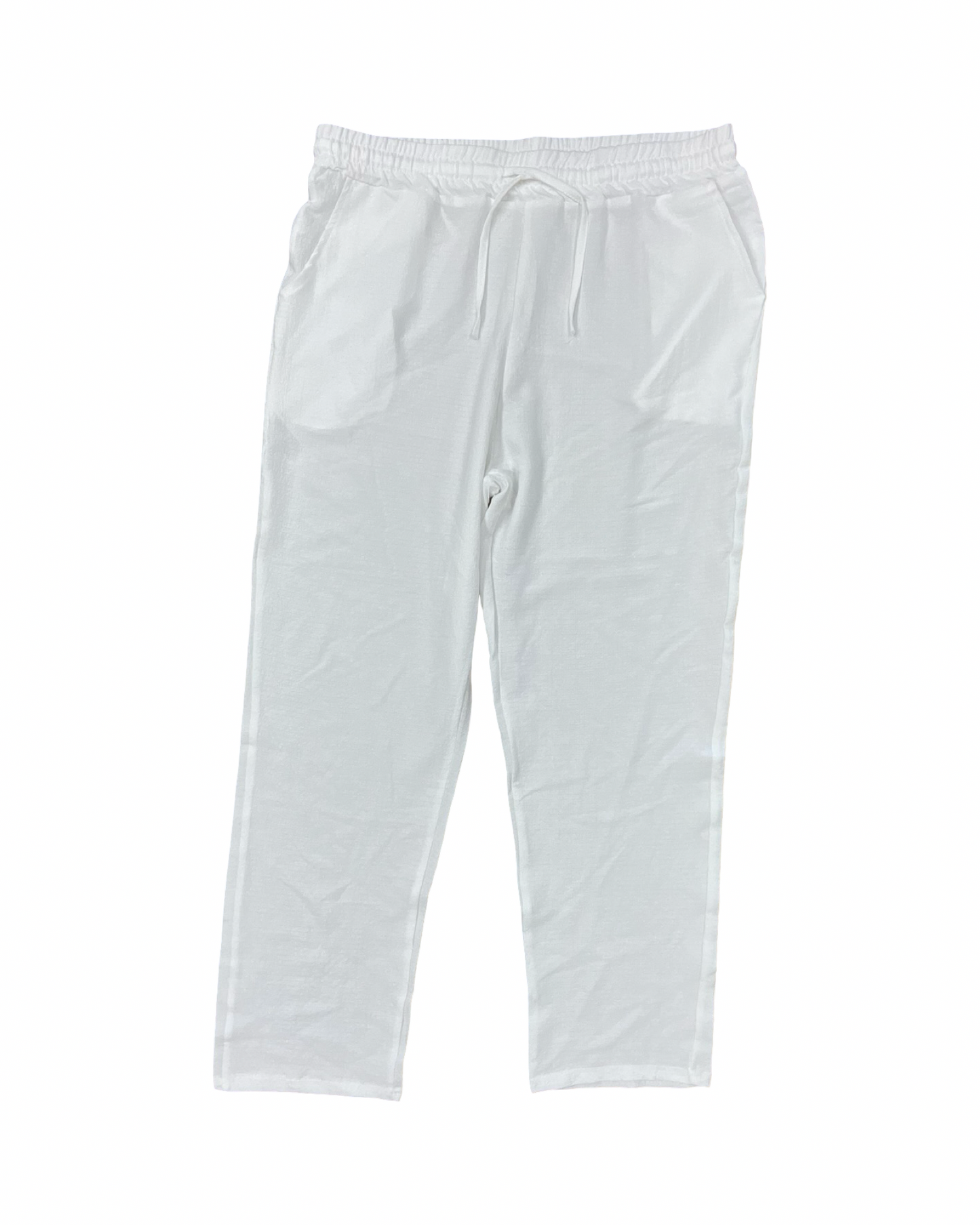 Pants Lounge By Clothes Mentor In White, Size:2X