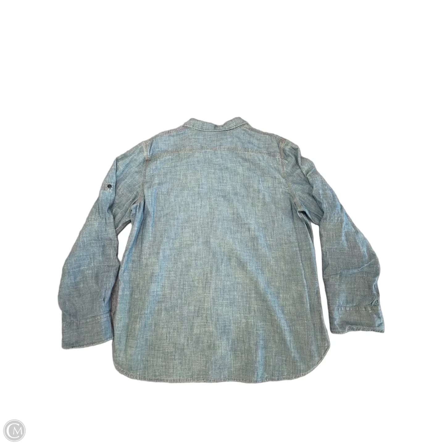 Top Long Sleeve By Ralph Lauren Co In Blue, Size: Xl
