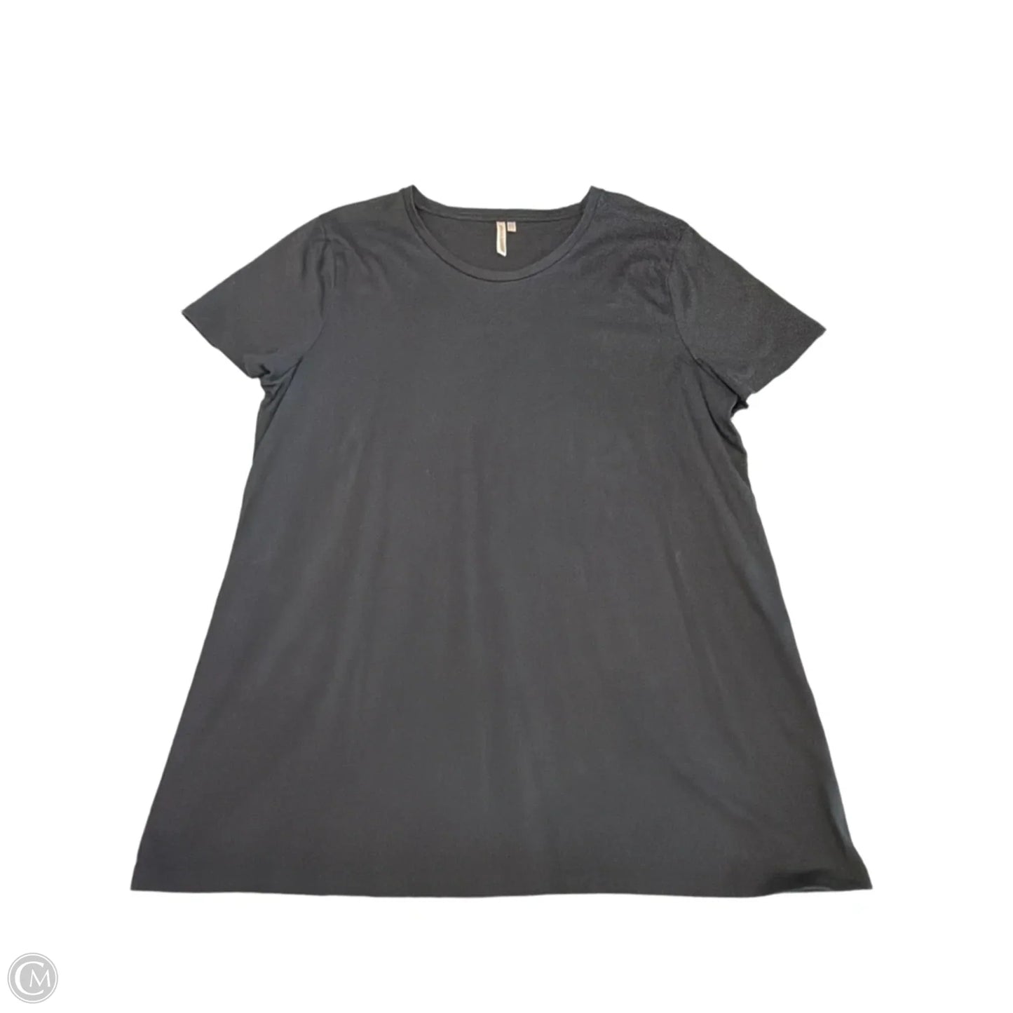 Top Short Sleeve Basic By Banana Republic In Black, Size: Xl