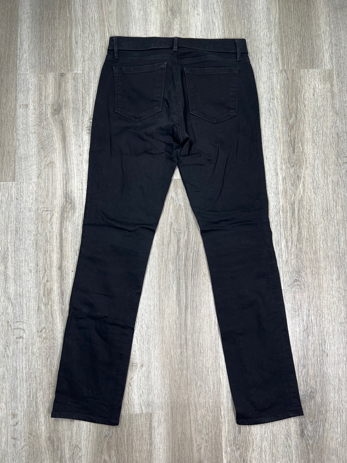 Black Denim Jeans Straight LOFT, Size 4