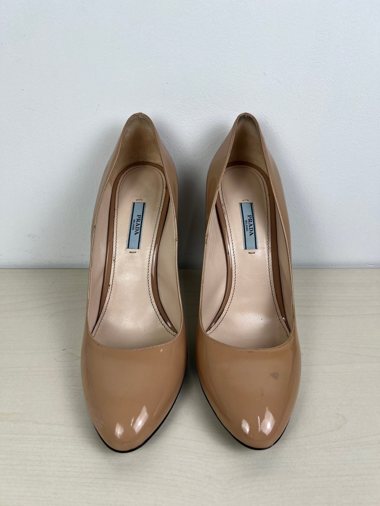 Tan Shoes Luxury Designer Prada, Size 11.5