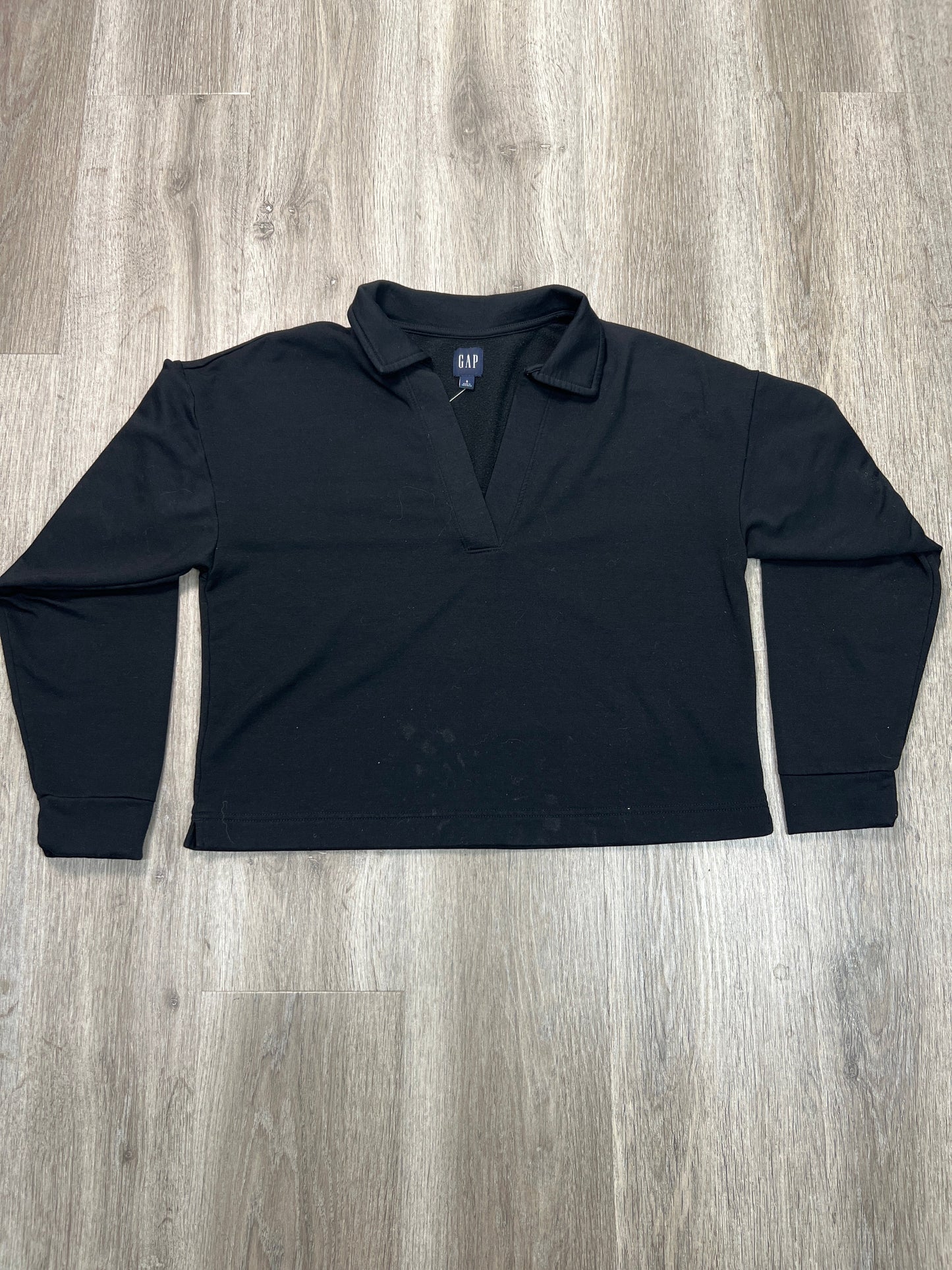 Top Long Sleeve By Garage In Black, Size: S