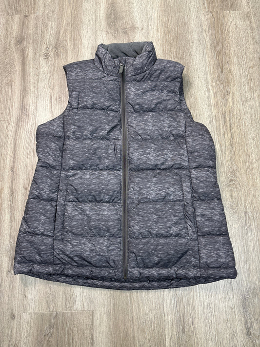 Vest Puffer & Quilted By Amazon Essentials In Grey, Size: M