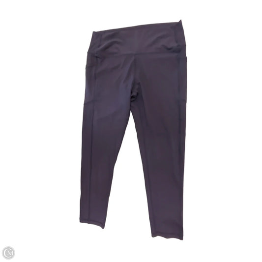 Athletic Leggings By Zyia In Blue, Size: Xl