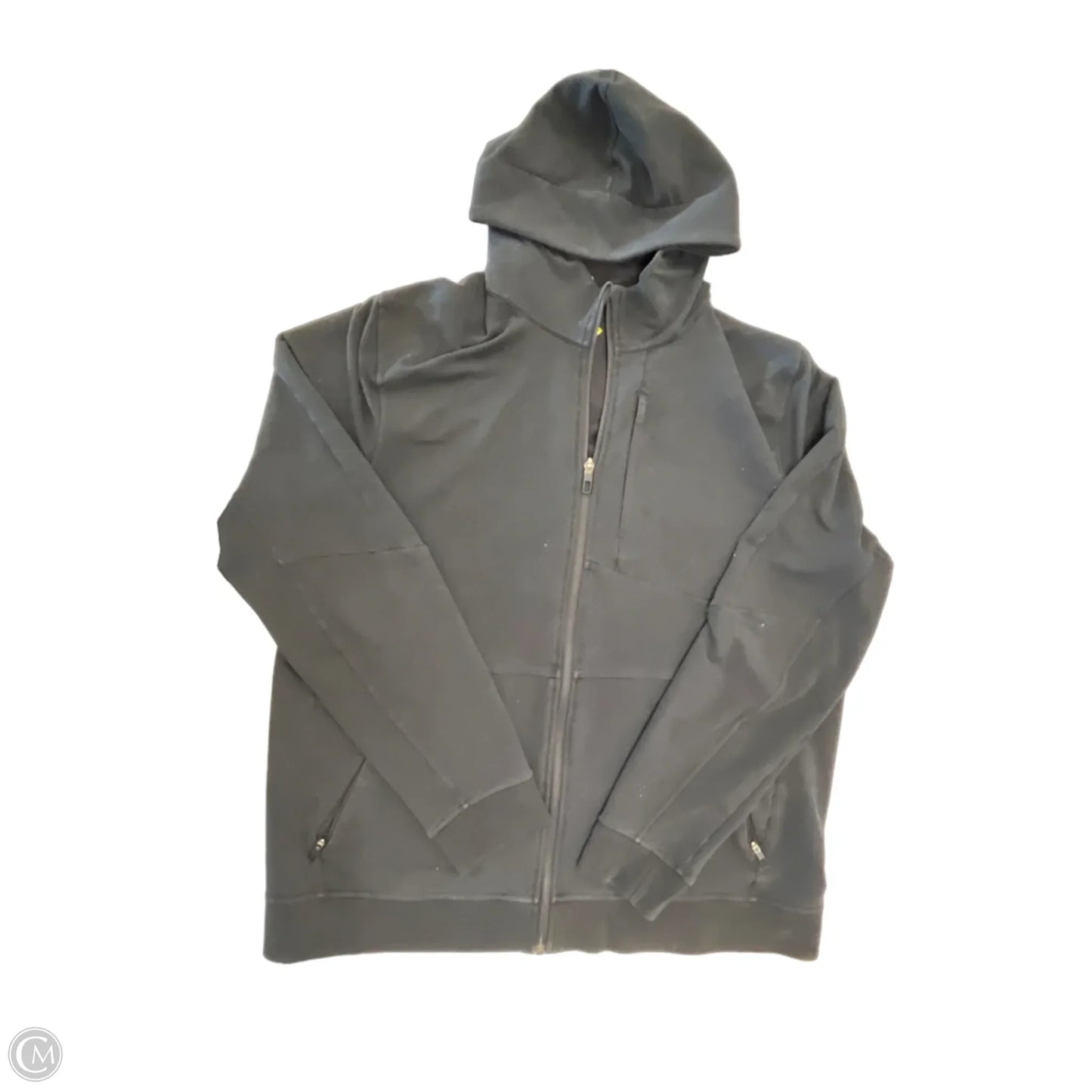 Athletic Jacket By Lululemon In Black, Size: Xxl