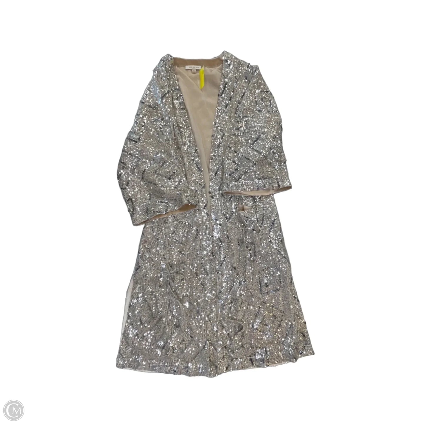 Cardigan By Skies Are Blue In Silver, Size: Xs