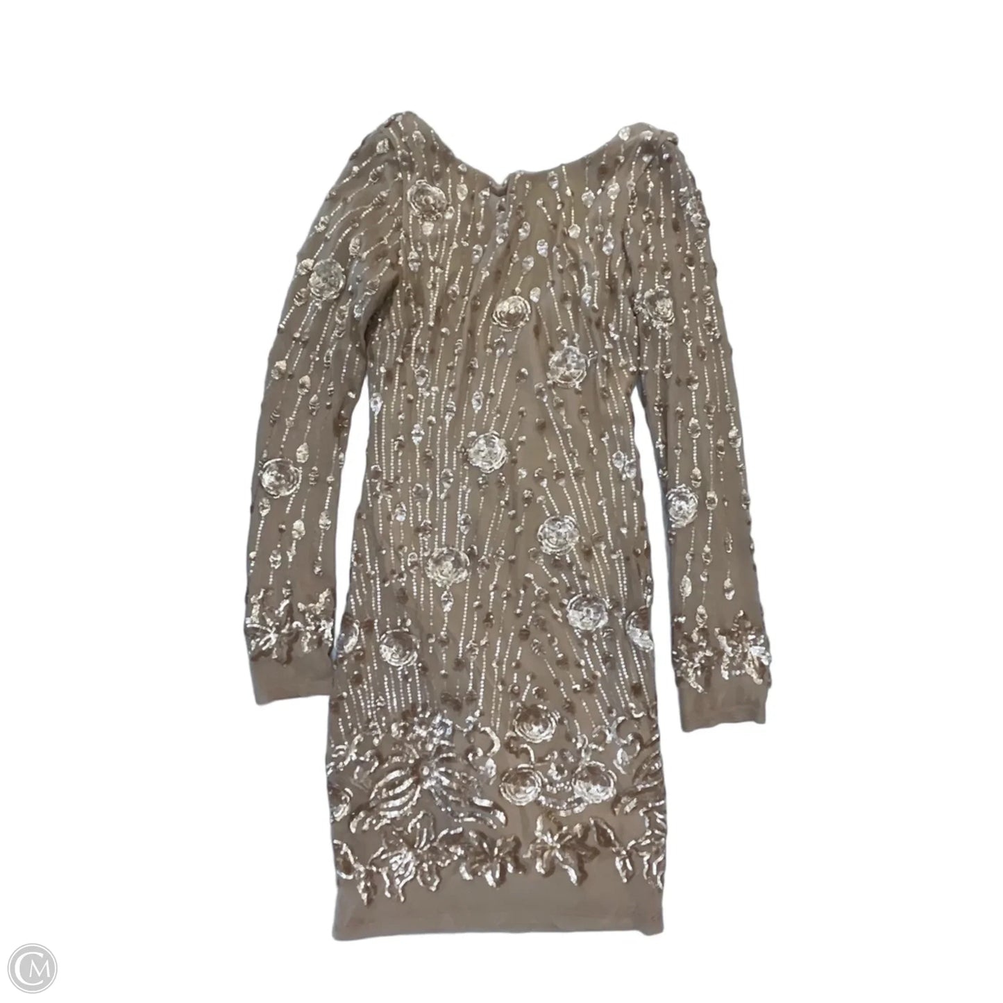 Dress Party Short By Lulu In Gold, Size: S