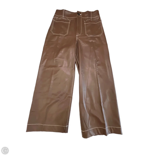 Pants Cropped By Maeve In Brown, Size: 10