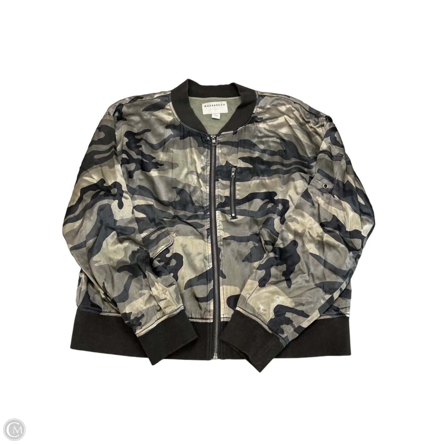 Jacket Utility By Marrakech In Green, Size: L