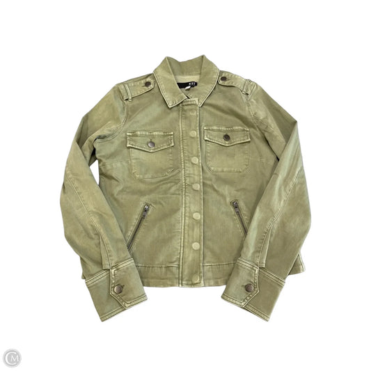 Jacket Denim By Kut In Green, Size: L