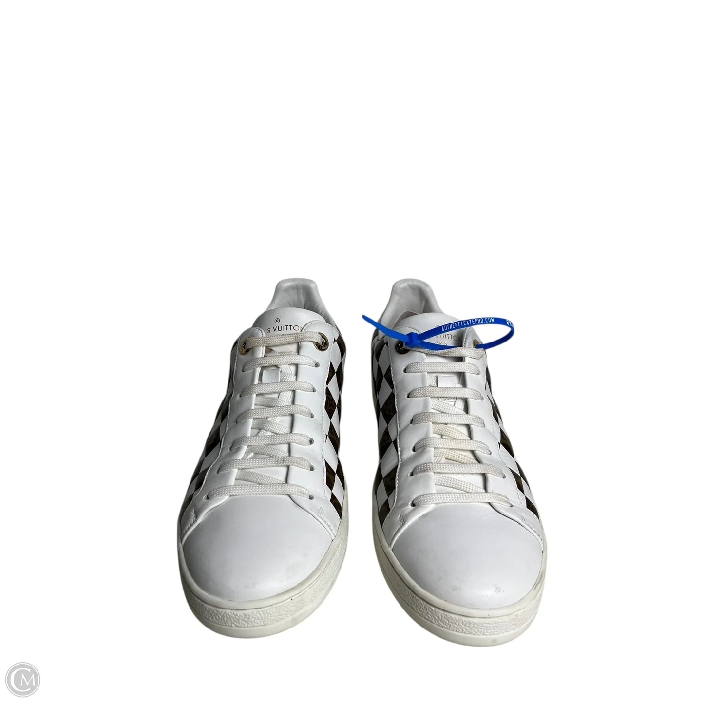 Shoes Luxury Designer By Louis Vuitton In White, Size: 8.5