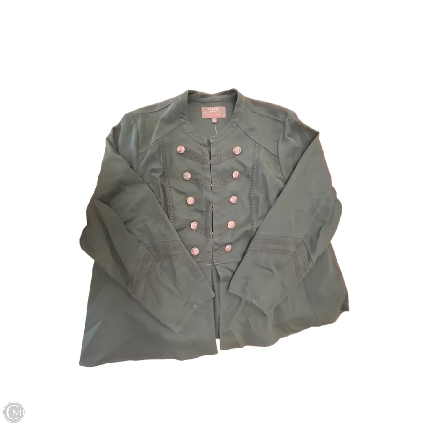 Jacket Other By Torrid In Green, Size: 4x
