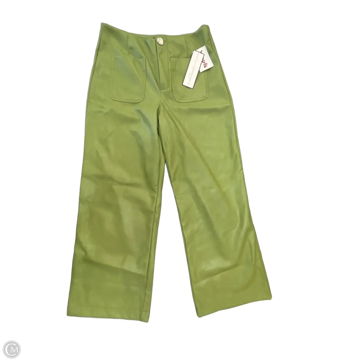 Pants Cropped By Bagatelle In Green, Size: S