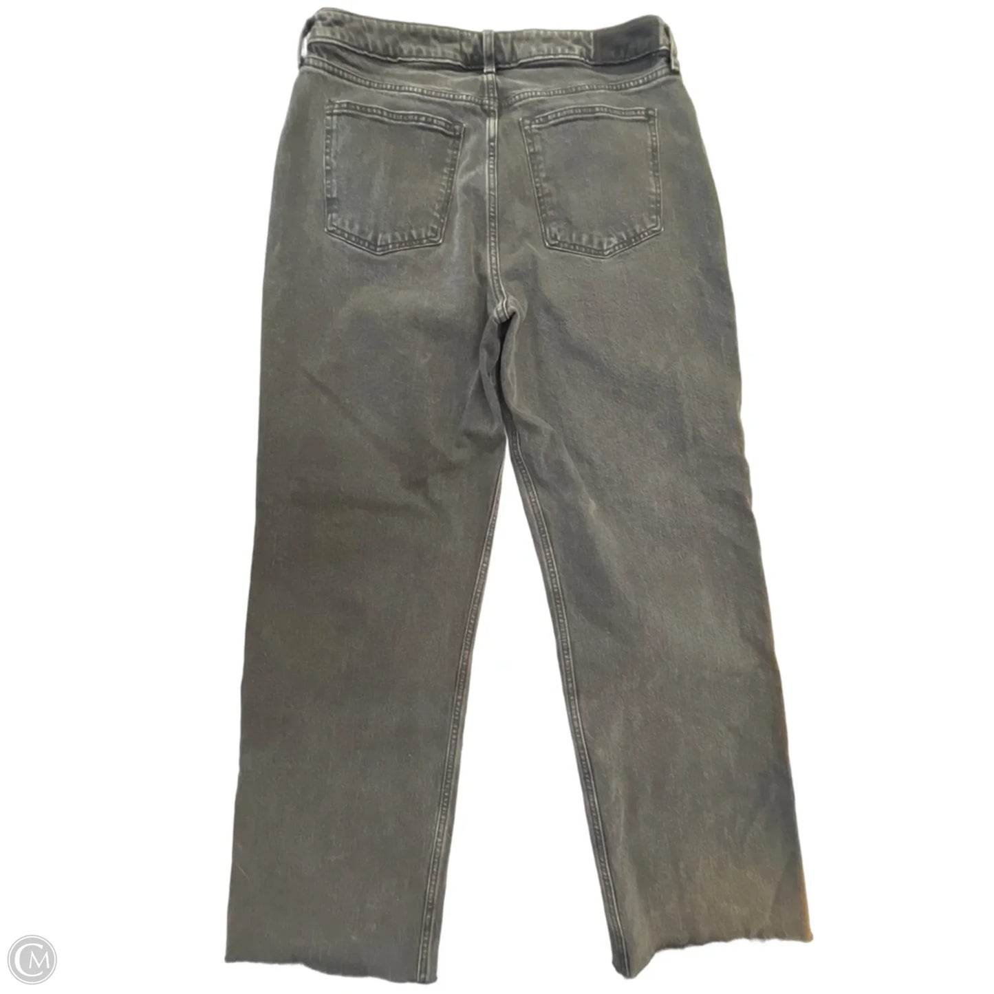 Jeans Wide Leg By Abercrombie And Fitch In Black, Size: 14