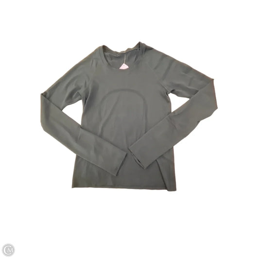 Athletic Top Long Sleeve Crewneck By Lululemon In Navy, Size: S