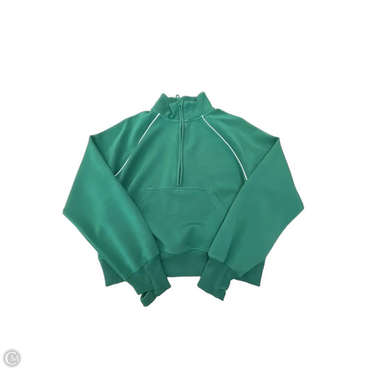 Athletic Top Long Sleeve Collar By Offline In Green, Size: Xs