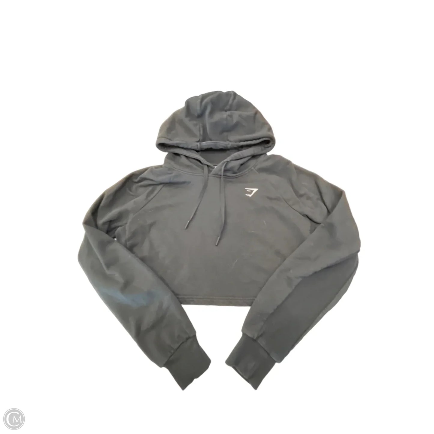 Athletic Sweatshirt Hoodie By Gym Shark In Black, Size: M