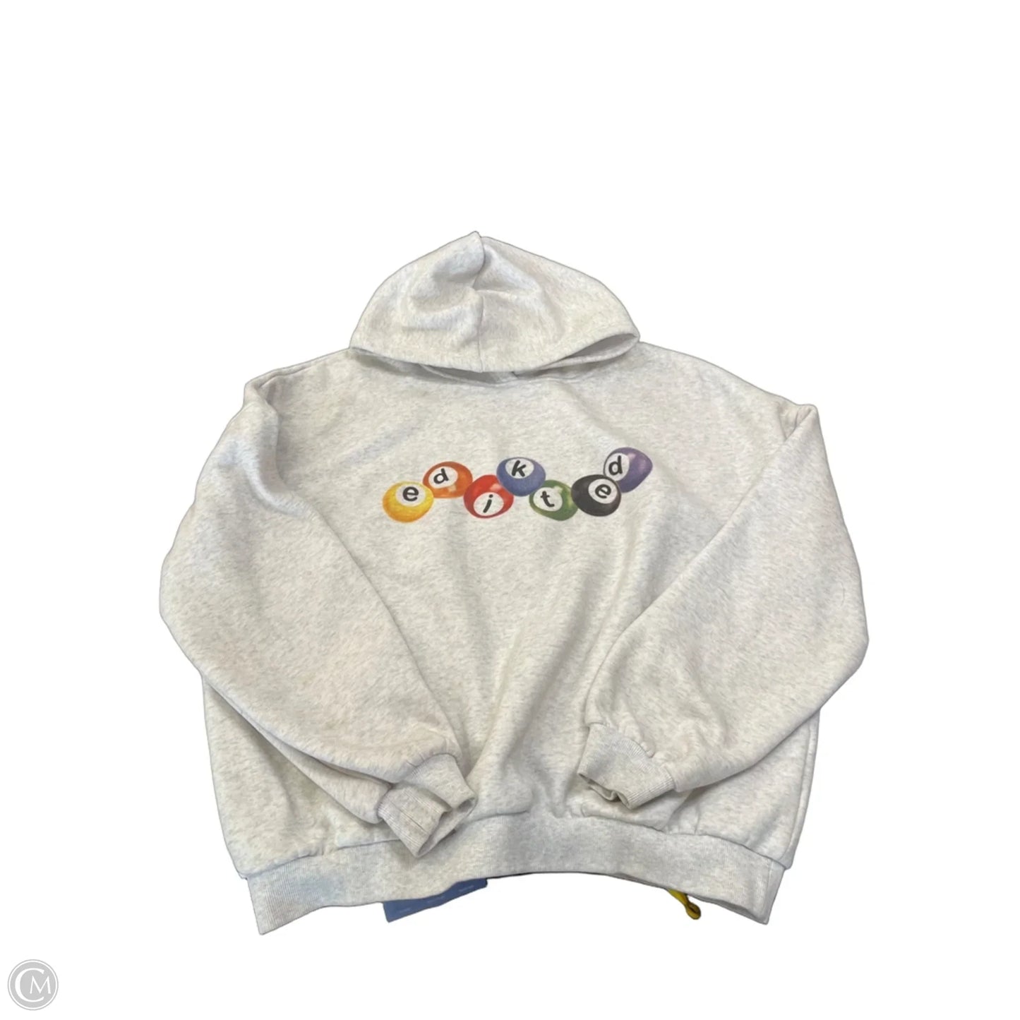 Sweatshirt Hoodie By Edikted In Grey, Size: Xs