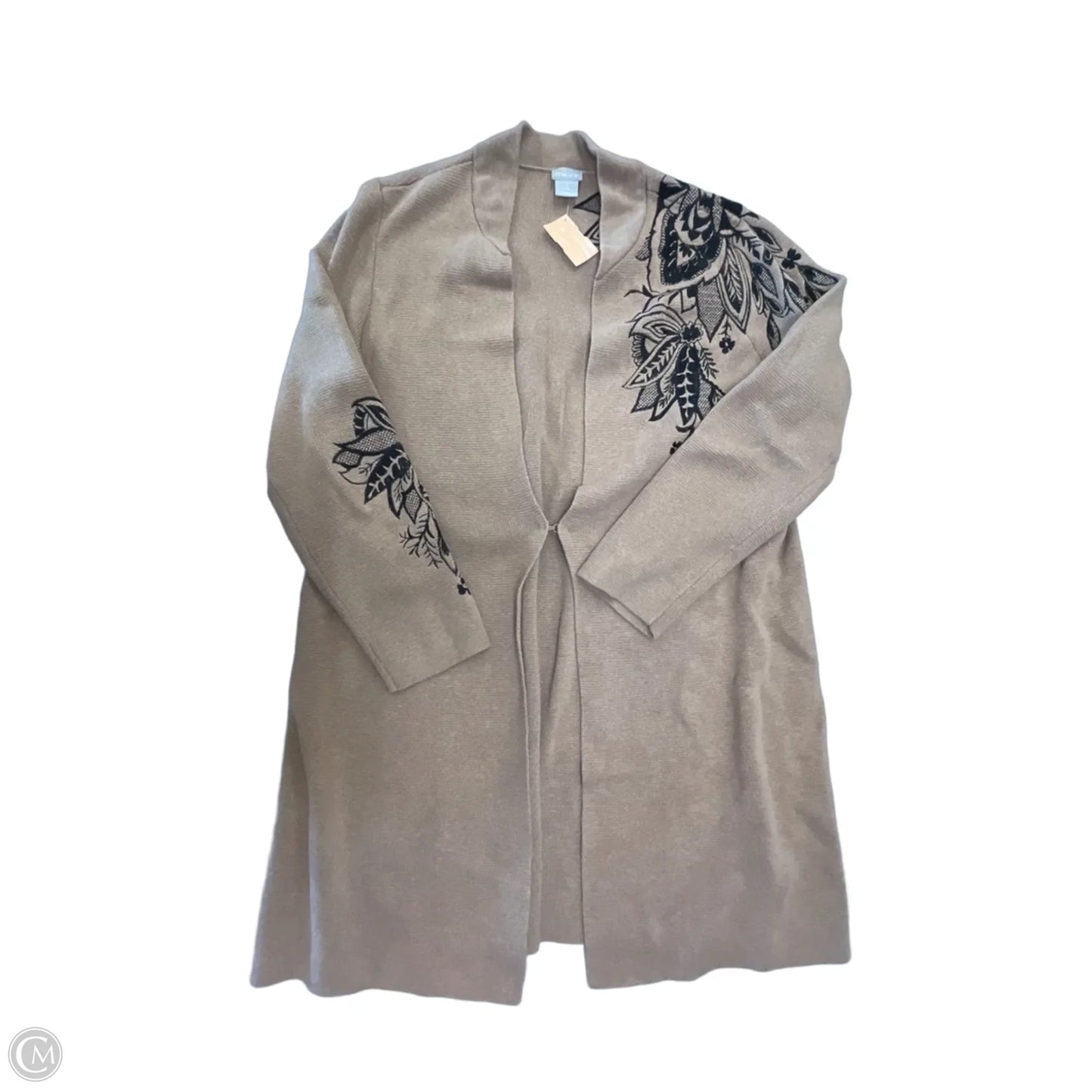 Cardigan By Chicos In Brown, Size: L