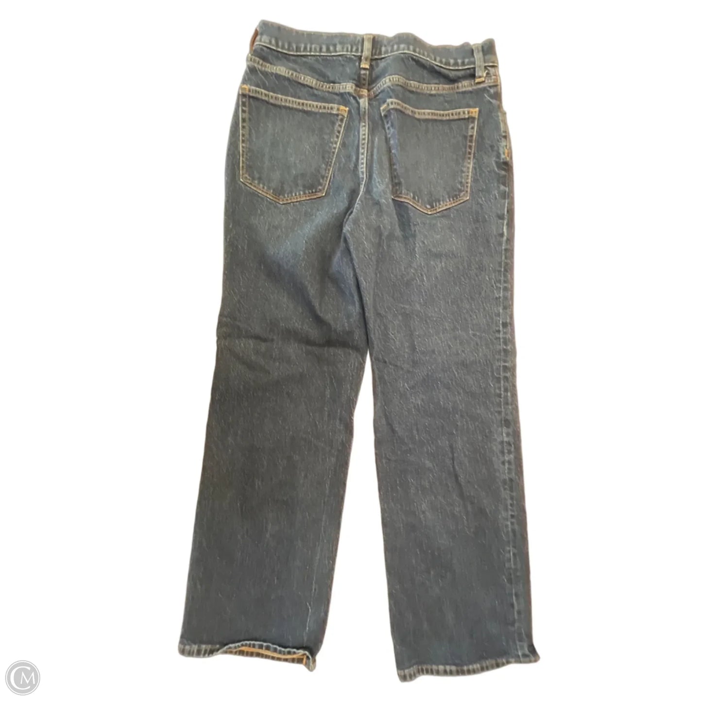 Jeans Wide Leg By J. Crew In Blue Denim, Size: 4