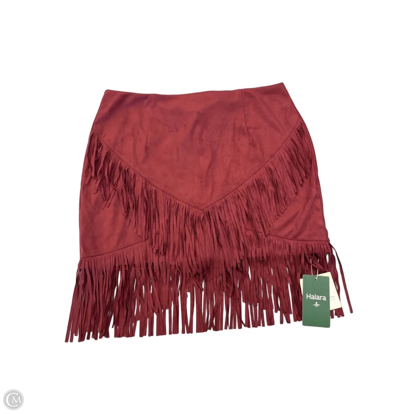 Skirt Mini & Short By Halara In Maroon, Size: L