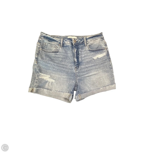 Shorts By Risen In Blue Denim, Size: Xl