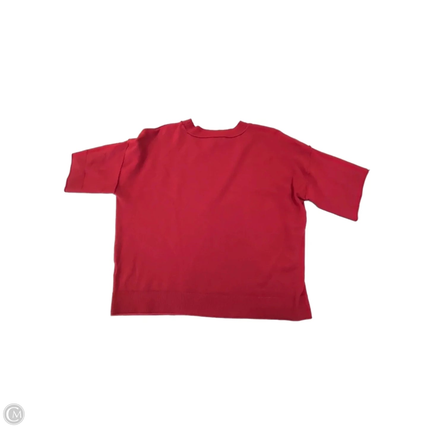 Sweater Short Sleeve By Cyrus In Red, Size: S