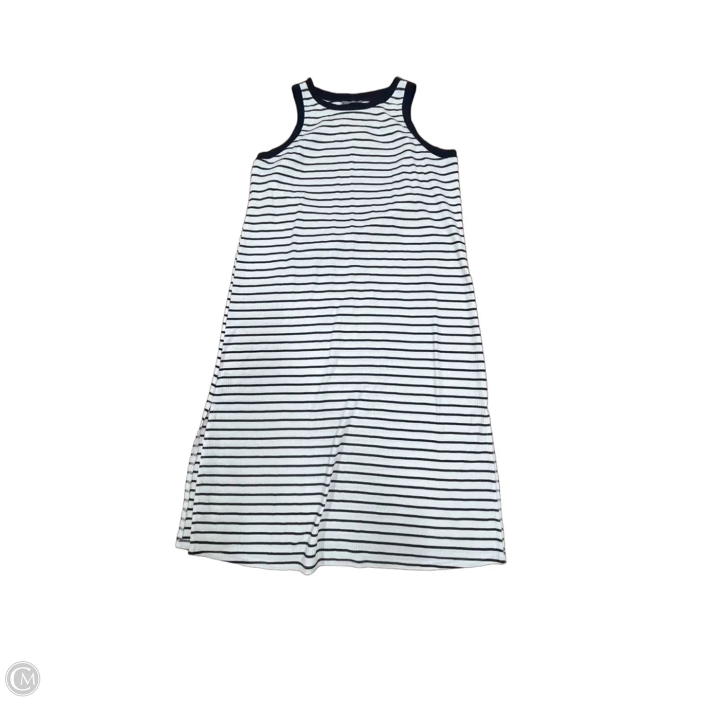 Dress Casual Maxi By Loft In Striped Pattern, Size: M