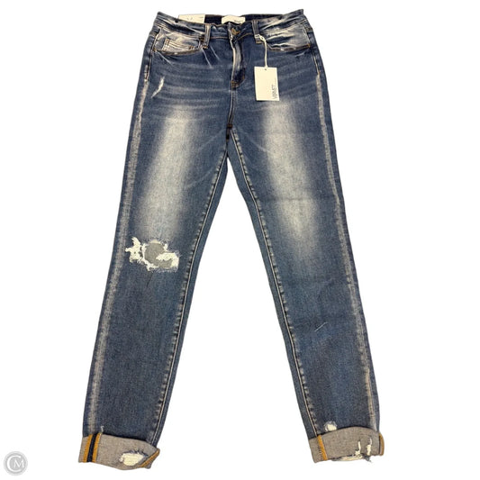 Jeans Skinny By Vervet In Blue Denim, Size: 8