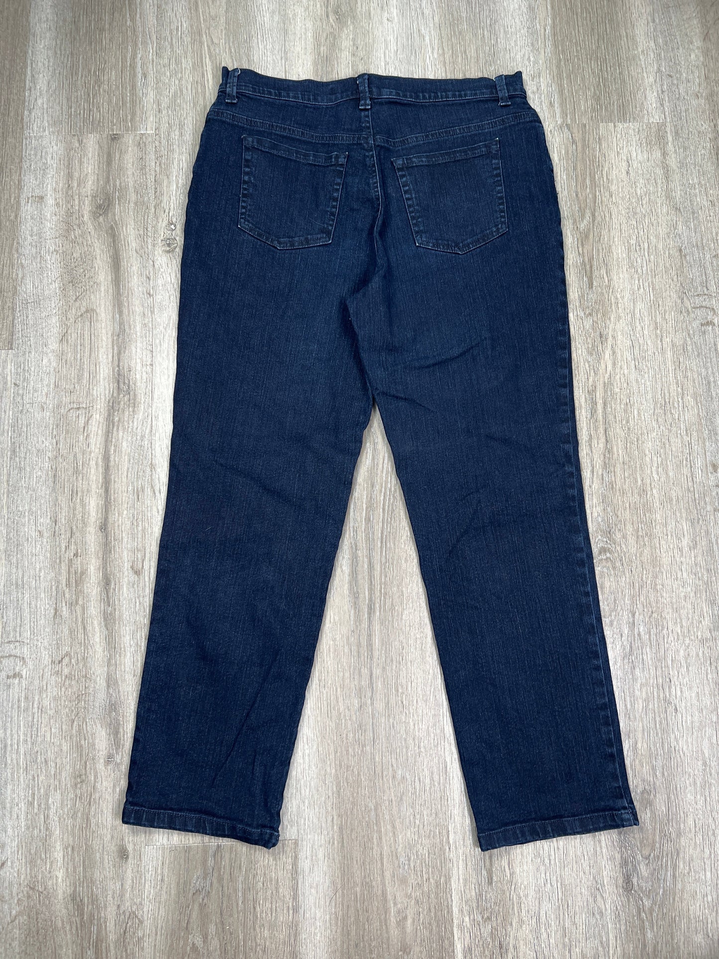 Blue Denim Jeans Straight Gloria Vanderbilt, Size 12