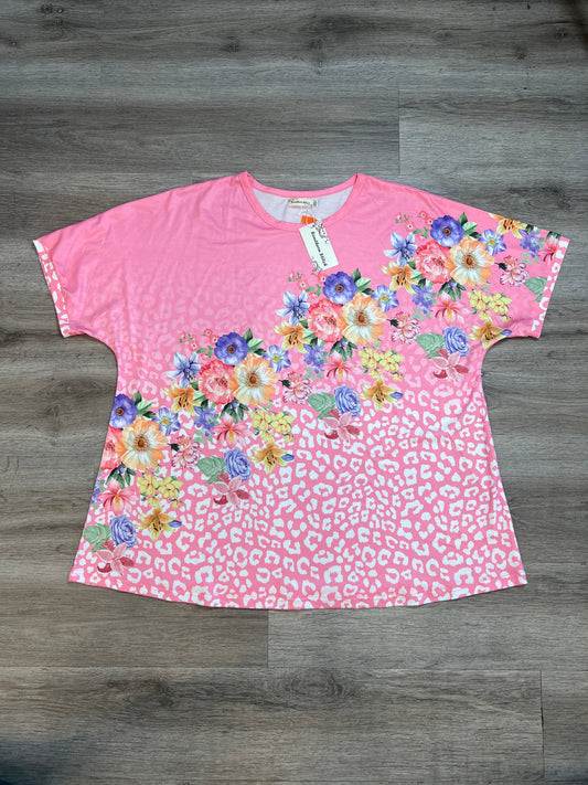 Top Short Sleeve By Southern Stitch  Size: 3x