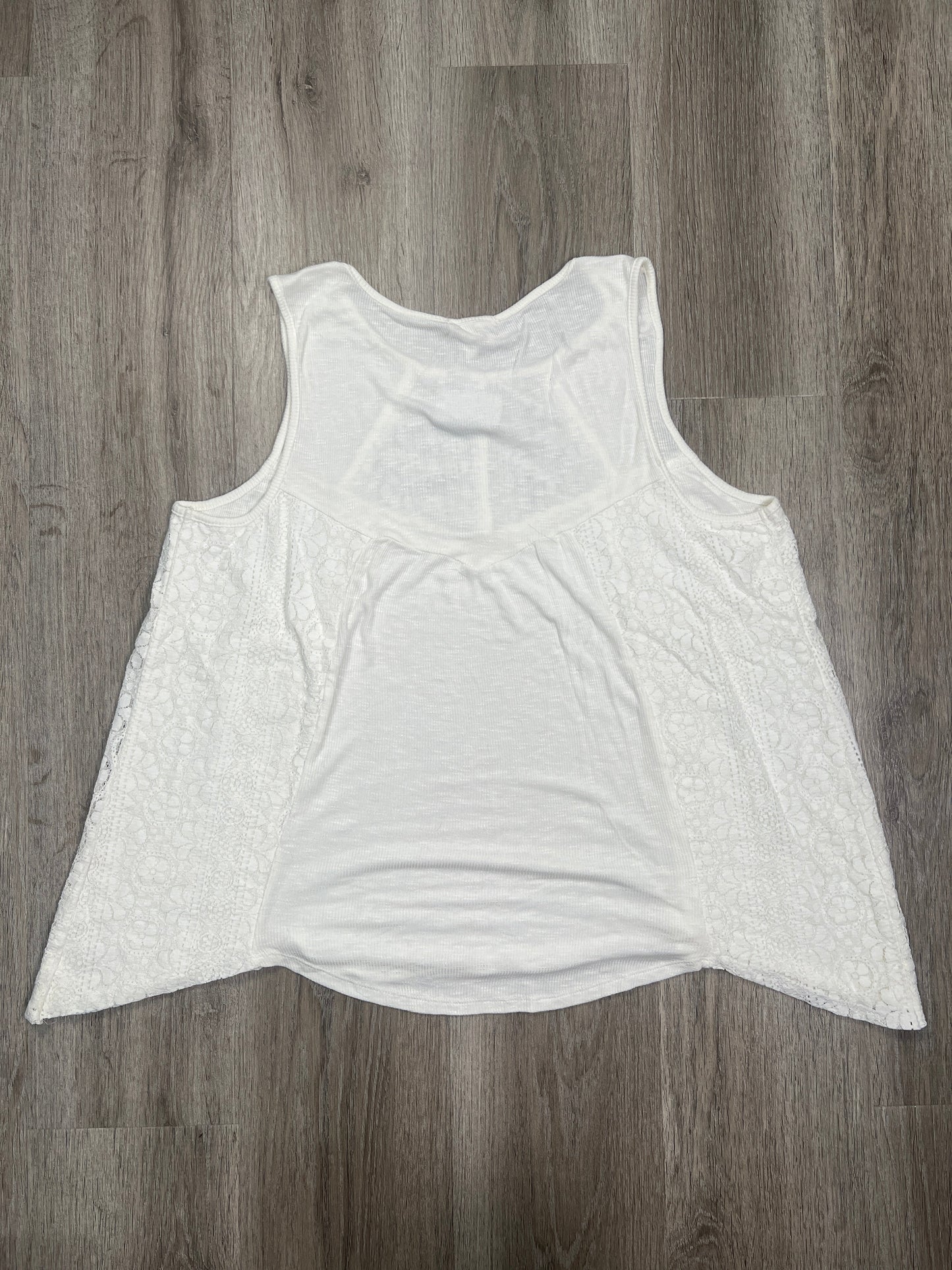 Cream Top Sleeveless Maurices, Size Xl