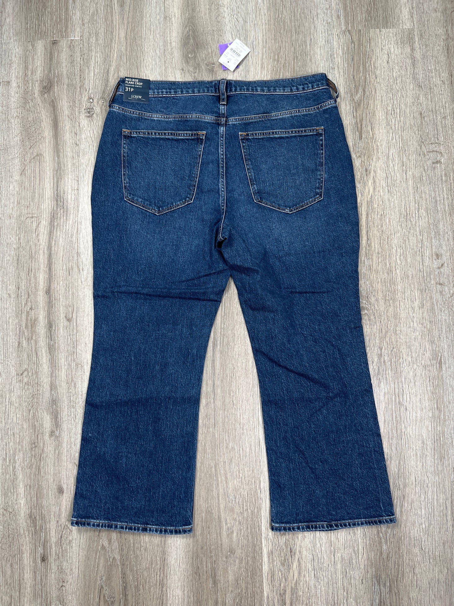 Blue Denim Jeans Flared J. Crew, Size 12