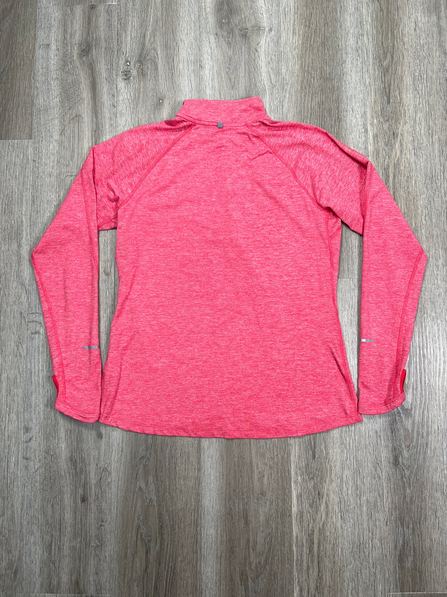 Athletic Jacket By Nike Apparel In Pink, Size: L